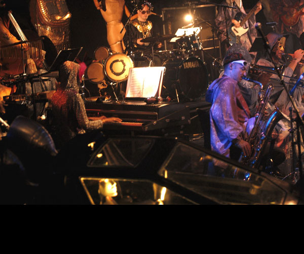 the orchestra at QEH
