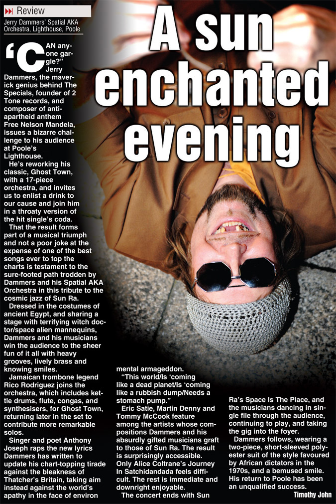 Bournmouth Echo - A Sun Enchanted Evening